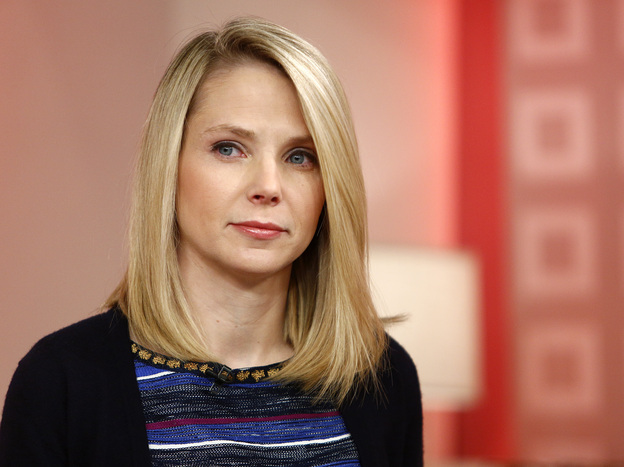 Yahoo CEO Marissa Mayer on Feb. 20, 2013. Under Mayer, Yahoo is ending its remote work policy for employees.