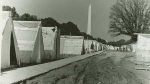 Resurrection City on the National Mall was an attempt by the Poor People's Campaign to bring attention to poverty in America.