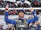Jimmie Johnson celebrates in victory lane after winning the NASCAR Sprint Cup Series Daytona 500 at Daytona International Speedway on Sunday in Daytona Beach, Fla. Jimmie Johnson celebrates in victory lane after winning the NASCAR Sprint Cup Series Daytona 500 at Daytona International Speedway on Sunday in Daytona Beach, Fla.
