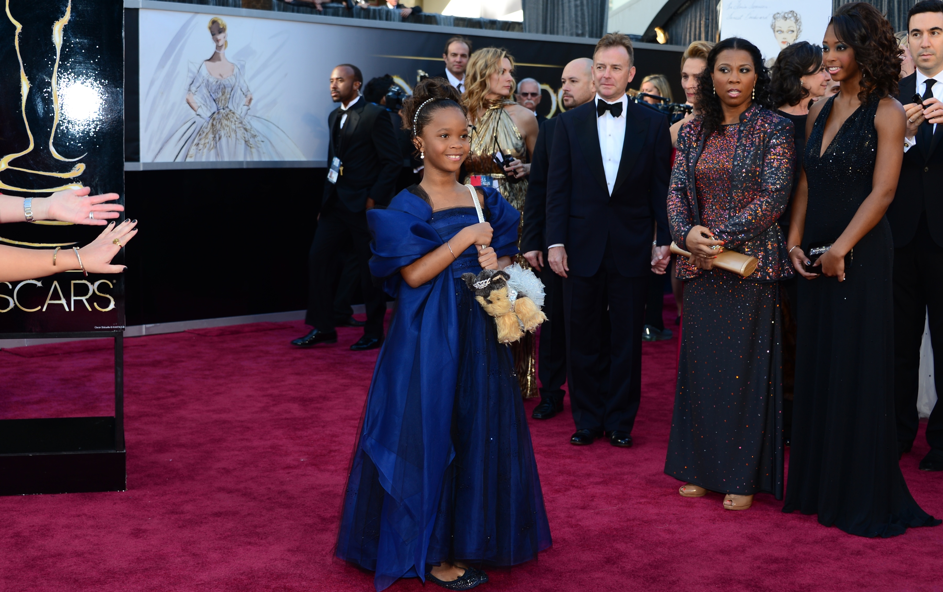 Quvenzhane Wallis, best actress nominee for <em>Beasts of the Southern Wild</em>