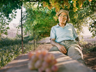 Mahmud, at his vineyard in Wadi Fuqin, Palestinian territories Mahmud, at his vineyard in Wadi Fuqin, Palestinian territories