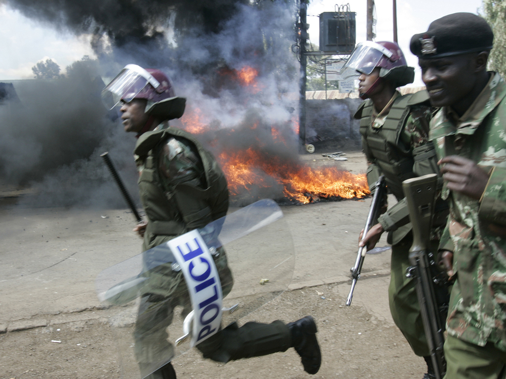 Widespread protests erupted in Kenya after the presidential election in 2007. More than 1,000 people were killed.