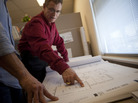 The recession forced Mid-Atlantic Builders Executive Vice President Stephen Paul to cut the company's staffing. But he says the firm is being efficient with half the original number of employees. The recession forced Mid-Atlantic Builders Executive Vice President Stephen Paul to cut the company's staffing. But he says the firm is being efficient with half the original number of employees.