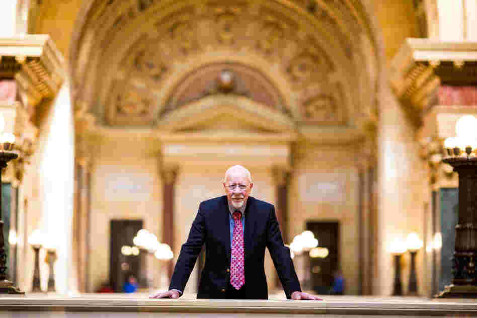 Wisconsin state Sen. Fred Risser, 85, at the state Capitol. He has been representing the city of Madison since 1956.