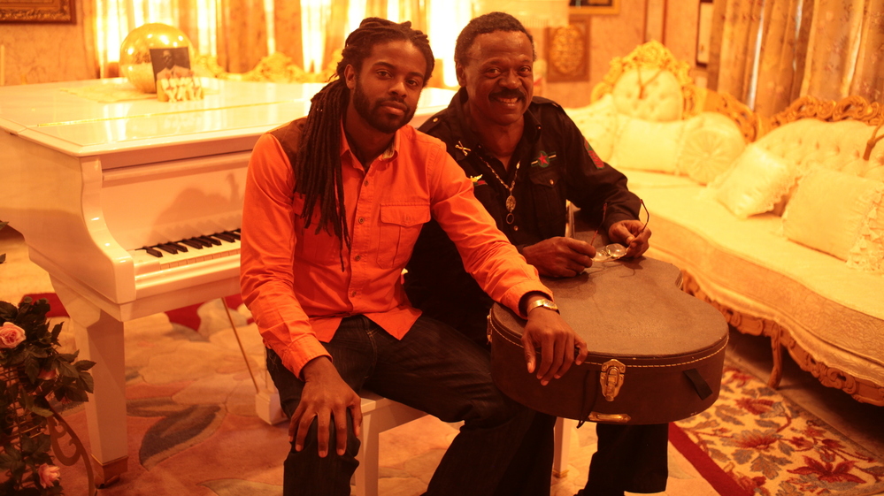 Adrian Younge (left) and William Hart. Adrian Younge Presents The Delfonics comes out March 12.