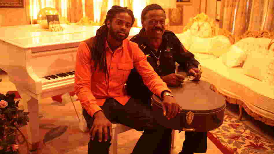 Adrian Younge (left) and William Hart. Adrian Younge Presents The Delfonics comes out March 12.