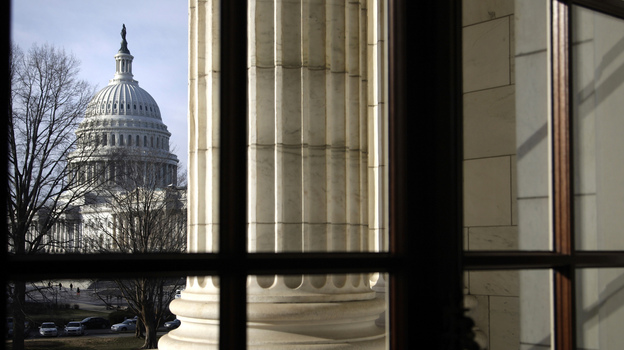 The U.S. Capitol, as seen from the nearby Russell Senate Office Building. (Reuters /Landov)