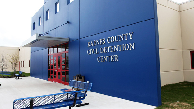 Karnes County Detention Center in Karnes City, Texas. (ICE)