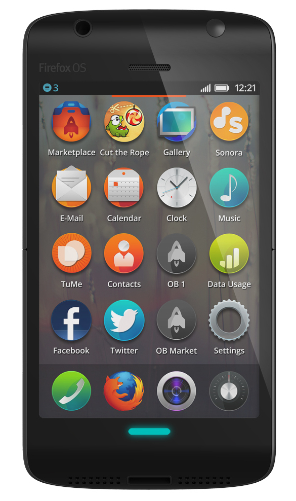 Mozilla hopes to break into the smartphone market with its Firefox mobile operating system.