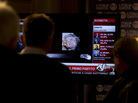 The Five Star Movement's Beppe Grillo is shown on TV Monday at the Democratic Party press center in Rome. The prospect of political paralysis hung over Italy as election results showed the upstart protest campaign making stunning inroads, and mainstream forces of center-left and center-right wrestling for control of Parliament's two houses. The Five Star Movement's Beppe Grillo is shown on TV Monday at the Democratic Party press center in Rome. The prospect of political paralysis hung over Italy as election results showed the upstart protest campaign making stunning inroads, and mainstream forces of center-left and center-right wrestling for control of Parliament's two houses.