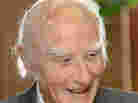 Francis Crick in 2003, the year before his death, at the Salk Institute for Biological Studies in San Diego.