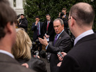 New York City Mayor Michael Bloomberg speaks to the media outside the White House after meeting with Vice President Joe Biden on Wednesday to discuss the administration's proposals to reduce gun violence. New York City Mayor Michael Bloomberg speaks to the media outside the White House after meeting with Vice President Joe Biden on Wednesday to discuss the administration's proposals to reduce gun violence.