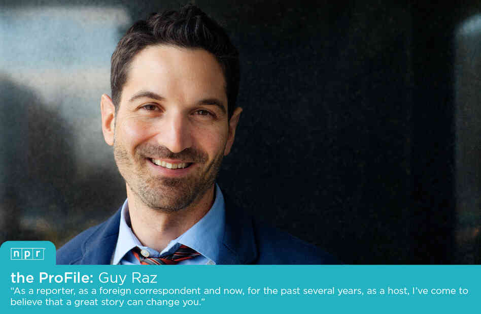 TED Radio Hour Host Guy Raz. TED Radio Hour Host Guy Raz.