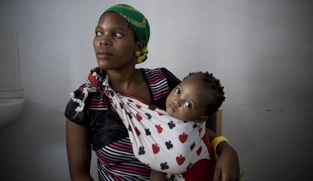 By taking antiretroviral drugs during pregnancy, this Tanzanian mother lowered the risk of passing HIV to her daughter.