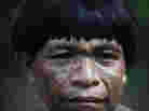 A member of the Ya̧nomamö people at Irotatheri community in Venezuela's Amazonas state, near the Brazilian border, in September 2012. A member of the Ya̧nomamö people at Irotatheri community in Venezuela's Amazonas state, near the Brazilian border, in September 2012.
