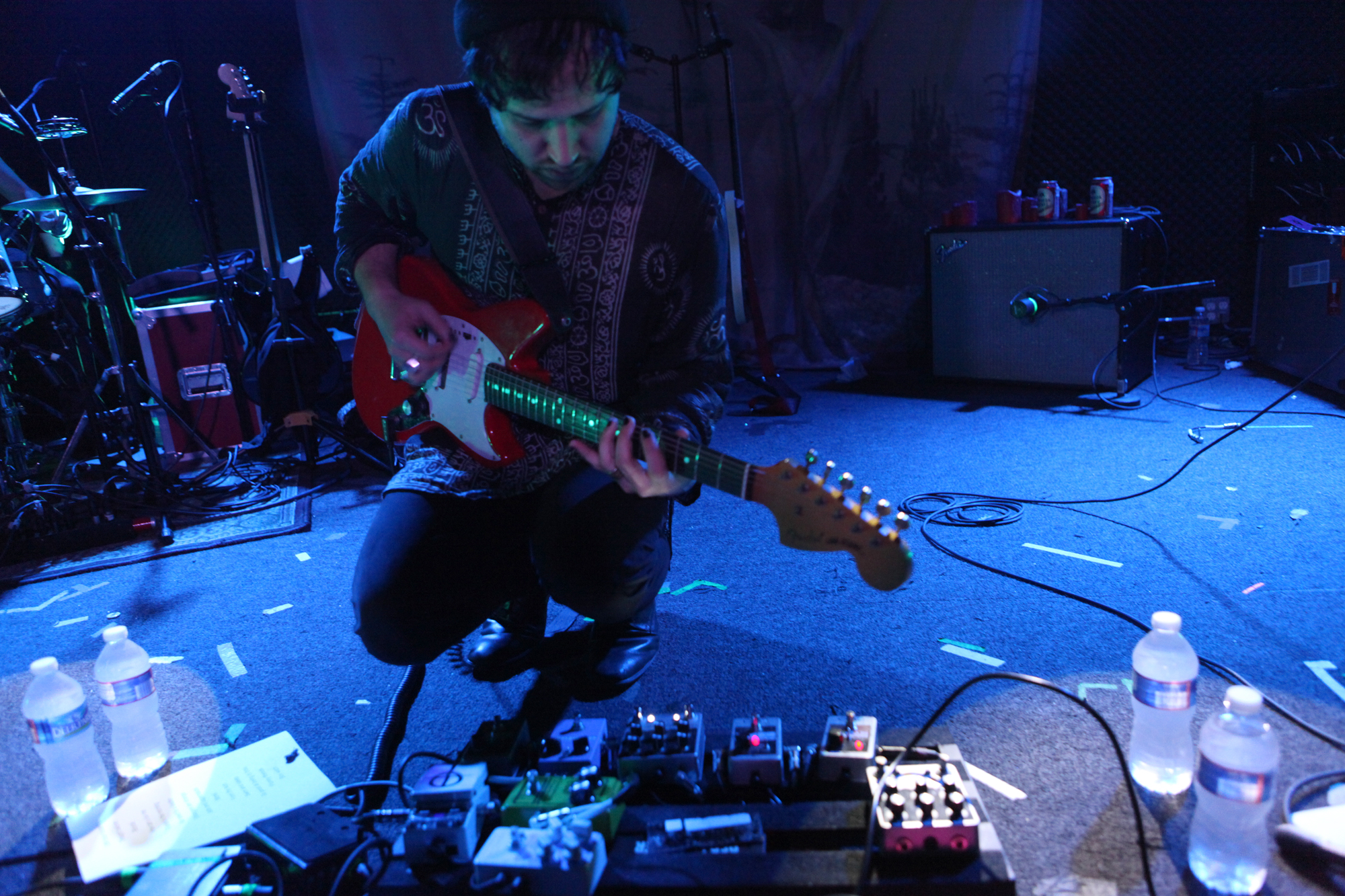 Unknown Mortal Orchestra performs live at the Rock and Roll Hotel in Washington, D.C.