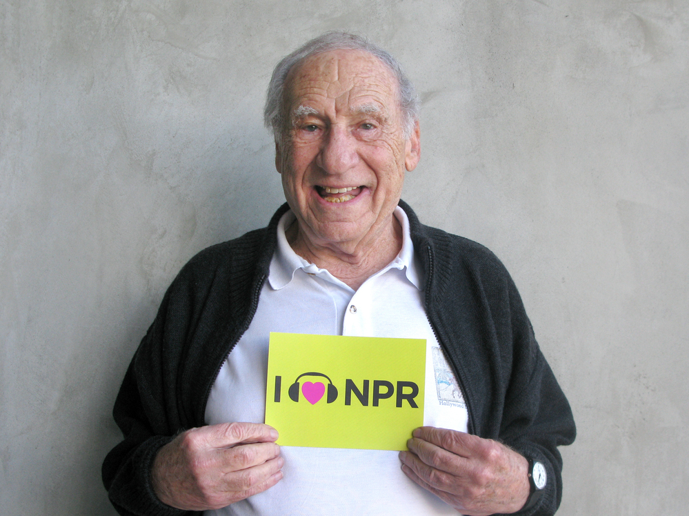Mel Brooks at NPR West.