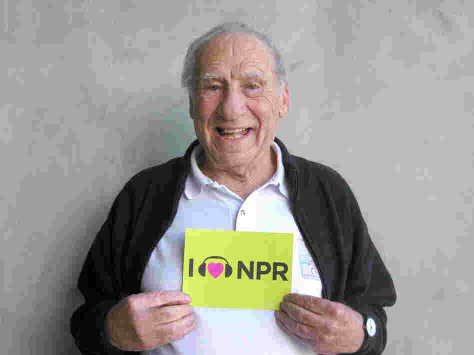 Mel Brooks at NPR West.