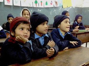 Virtually none of the public schools in and around the capital Islamabad have libraries. The Bright Star Mobile Library is often the only access schoolchildren have to books.