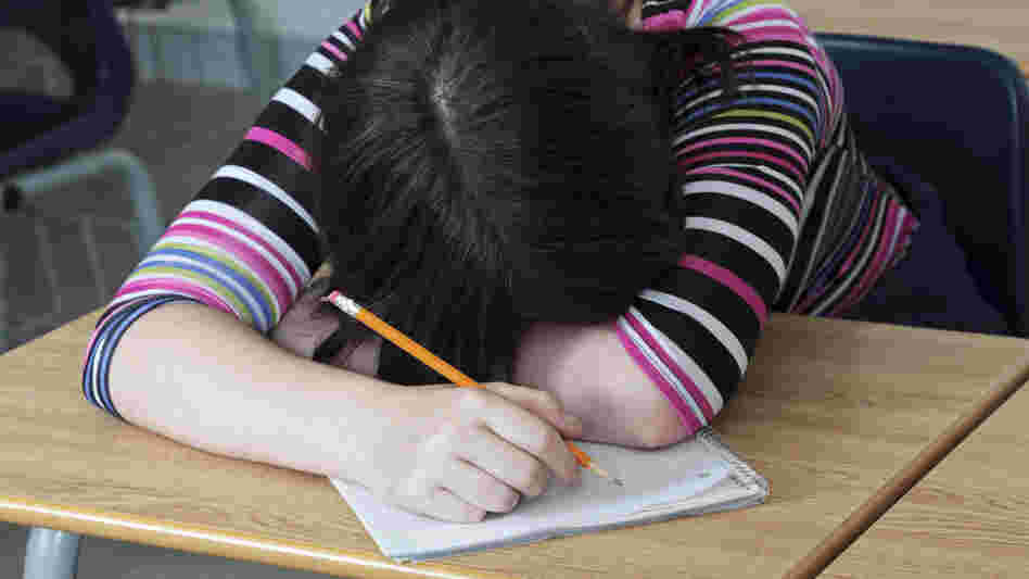 Napping in class may be common, but it's also a sign that kids need more sleep. Napping in class may be common, but it's also a sign that kids need more sleep.
