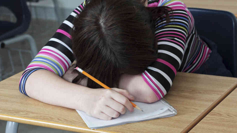 Napping in class may be common, but it's also a sign that kids need more sleep. Napping in class may be common, but it's also a sign that kids need more sleep.