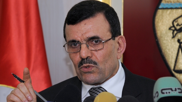Tunisia's Prime Minister-designate, Ali Larayedh, speaks during a Feb. 26 press conference. His priorities will include forming a stable government and overseeing the writing of a new constitution.