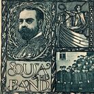 Circa 1910: A program advertising John Philip Sousa and his band.
