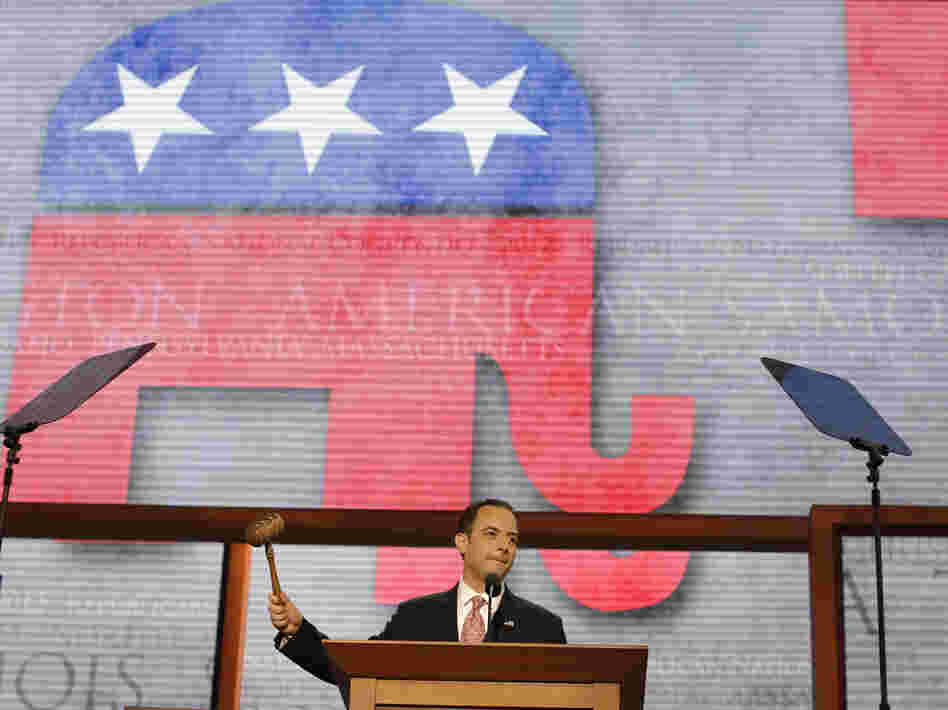 Republican National Committee Chairman Reince Priebus, shown here in August at the Republican National Convention, has named a five-member task force to conduct a review of what went wrong for his party in the November elections.