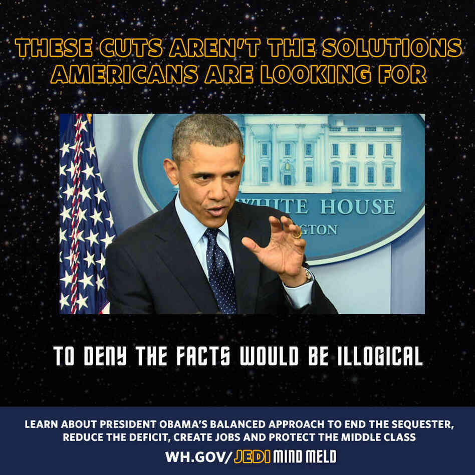 Obama's response to his mixed metaphor. Obama's response to his mixed metaphor.