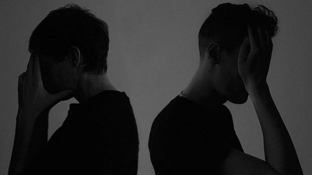 Rhye is the duo of Mike Milosh and Robin Hannibal. Their debut album is called Woman.
