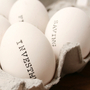 Eggs labeled as cash, investments and savings. Eggs labeled as cash, investments and savings.
