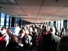 The scene at Salt Lake City International Airport. The scene at Salt Lake City International Airport.
