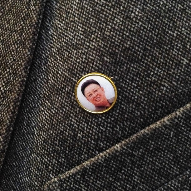"A pin over the heart of every North Korean citizen."
