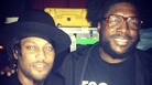 D'Angelo and Questlove on Monday night at Brooklyn Bowl. D'Angelo and Questlove on Monday night at Brooklyn Bowl.