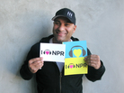 Russell Peters at NPR West. Russell Peters at NPR West.