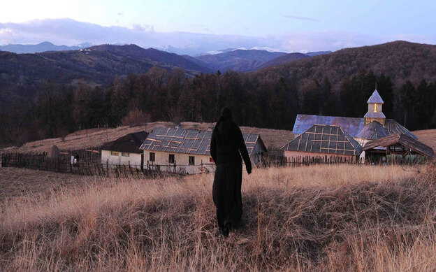 Director Cristian Mungiu captures the austere Romanian landscape in stark, simple contrasts.