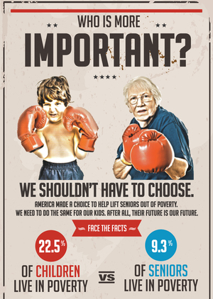 The nonprofit group Next Generation took out this full-page ad in The Washington Post on Sunday, arguing that 
