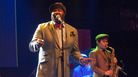 Gregory Porter (center) performs with saxophonist Yohsuke Satoh at the annual Strings of Autumn International Music Festival in Prague. Gregory Porter (center) performs with saxophonist Yohsuke Satoh at the annual Strings of Autumn International Music Festival in Prague.