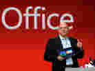 Microsoft Corp CEO Steve Ballmer speaks during a keynote address at the 2013 International CES in January.