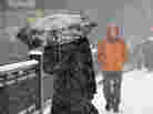 Pedestrian on the street in Chicago on Tuesday