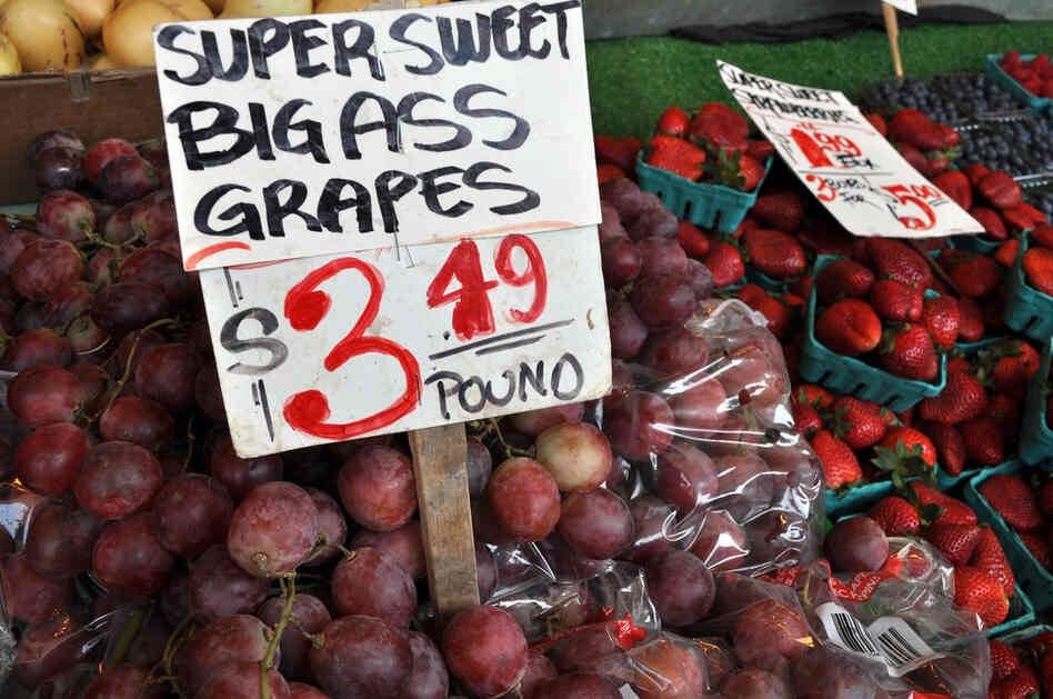 We Like 'Em Big And Juicy How Our Table Grapes Got So Fat The Salt NPR