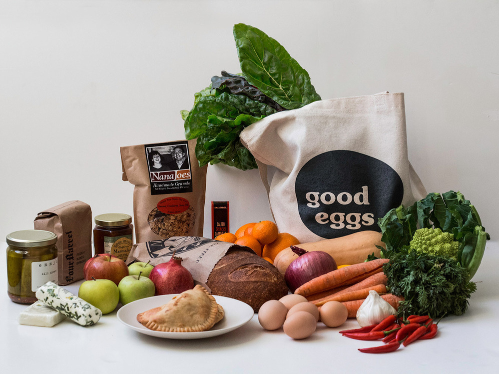 Good Eggs lets consumers order a variety of locally made, artisanal products online: from meat and produce to baked goods and even baby foods.
