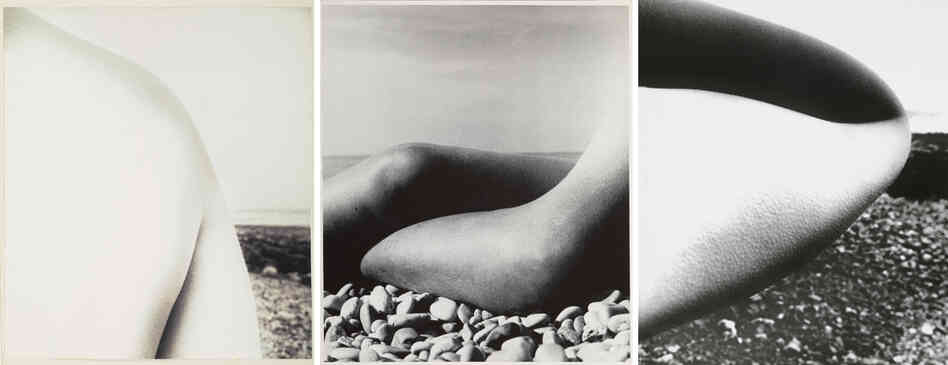 (right and left) East Sussex Coast, 1959. (middle) Baie des Anges, France, 1959 (right and left) East Sussex Coast, 1959. (middle) Baie des Anges, France, 1959