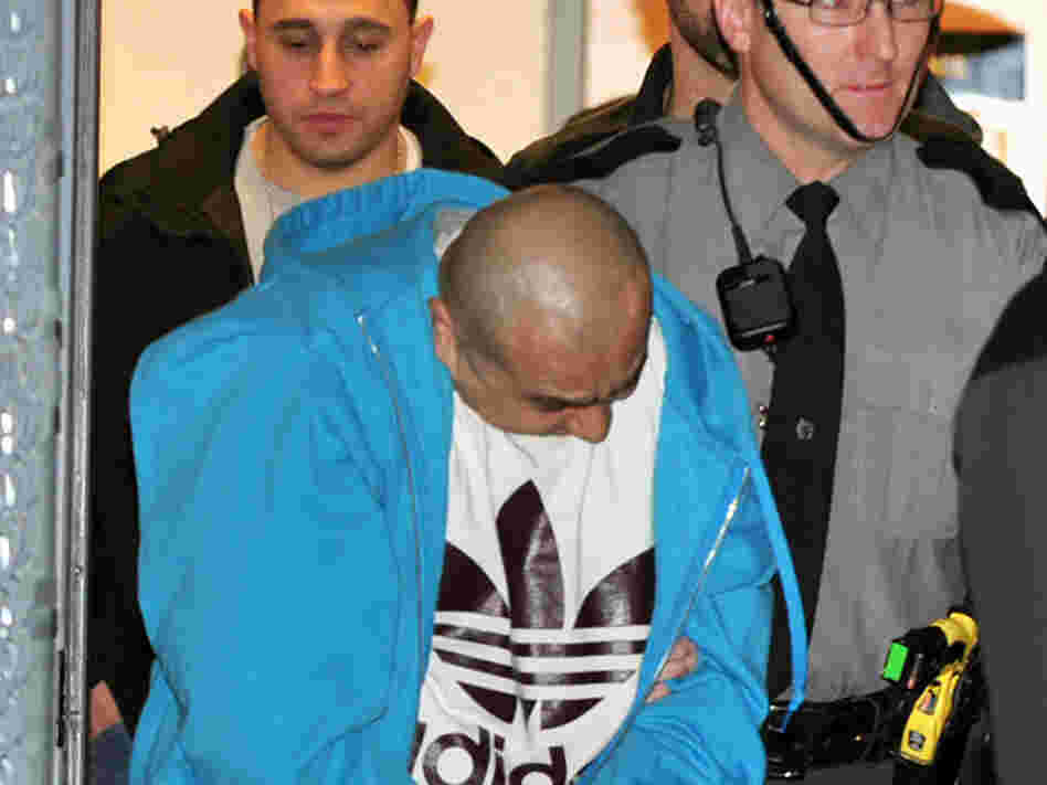 Julio Acevedo surrendered to authorities in Pennsylvania on Wednesday.