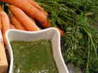 Carrots' leafy green tops usually end up in the trash. Not so fast, says cookbook author Diane Morgan, who uses the frilly leaves to make a pesto.