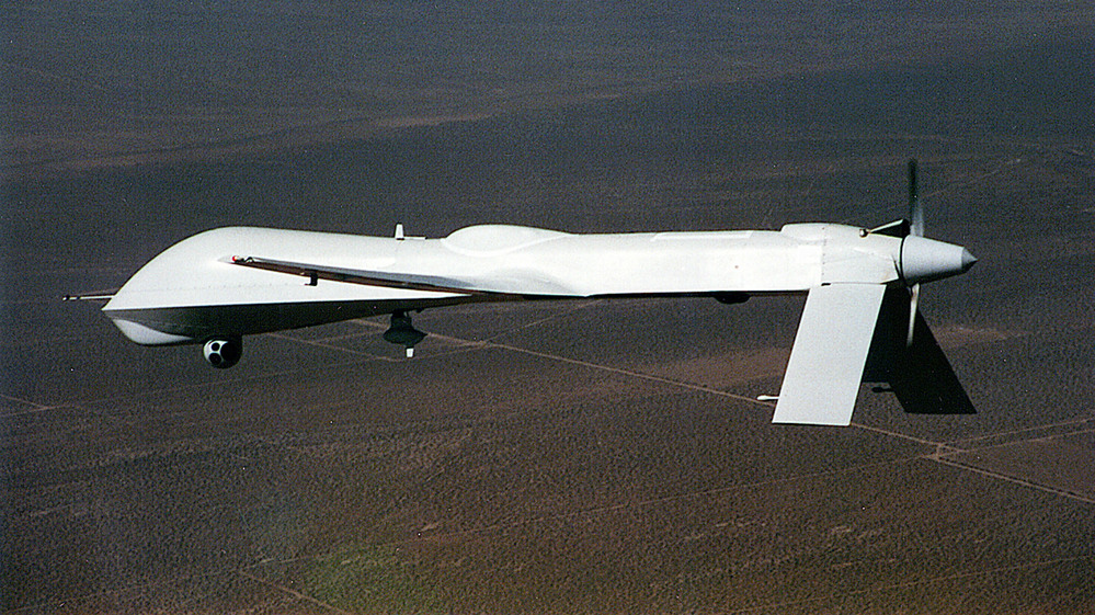 A Predator drone.