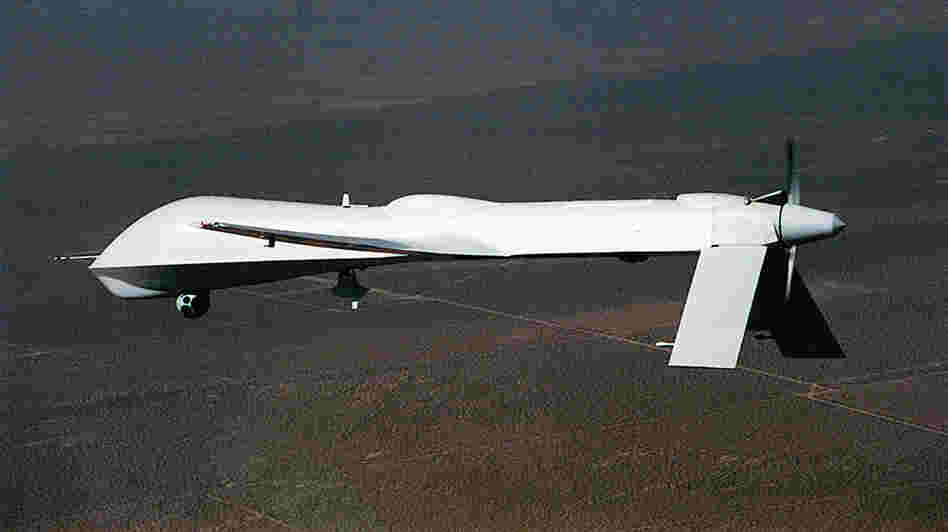 A Predator drone.
