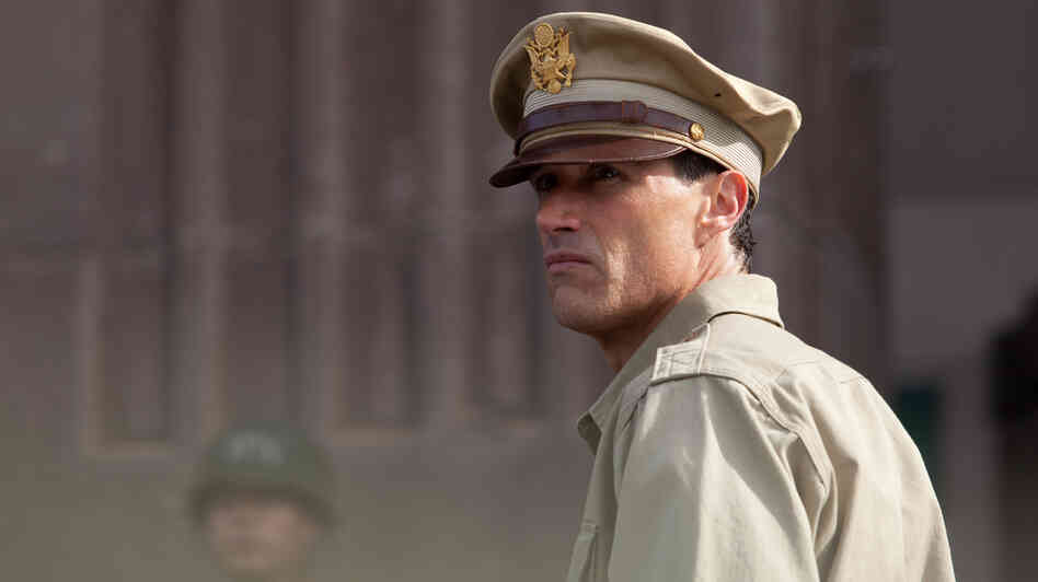 Gen. Bonner Fellers (Matthew Fox) is the cheerless, angsty romantic lead in a historical drama that could have leaned more toward accuracy in its depiction of post-war Japan. Gen. Bonner Fellers (Matthew Fox) is the cheerless, angsty romantic lead in a historical drama that could have leaned more toward accuracy in its depiction of post-war Japan.