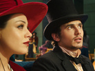 Theodora (Mila Kunis) is the first person the young conjuror Oscar (James Franco) meets when he lands in the mystical, magical Land of Oz. Theodora (Mila Kunis) is the first person the young conjuror Oscar (James Franco) meets when he lands in the mystical, magical Land of Oz.