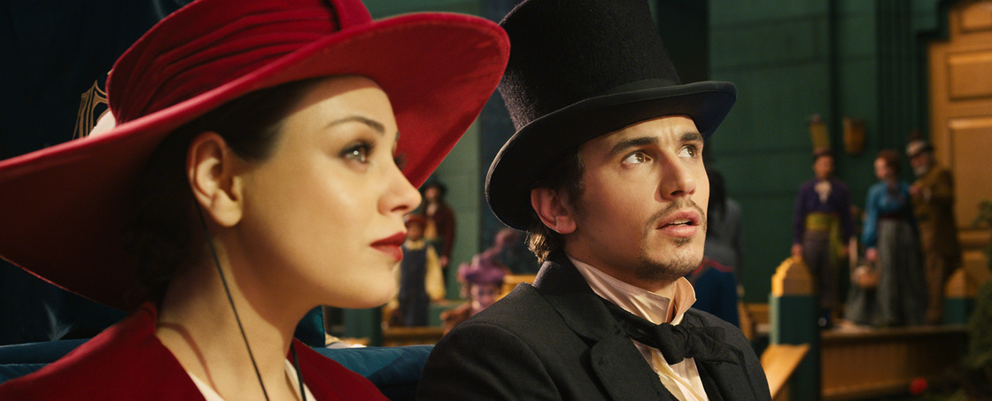 Theodora (Mila Kunis) is the first person the young conjuror Oscar (James Franco) meets when he lands in the mystical, magical Land of Oz.